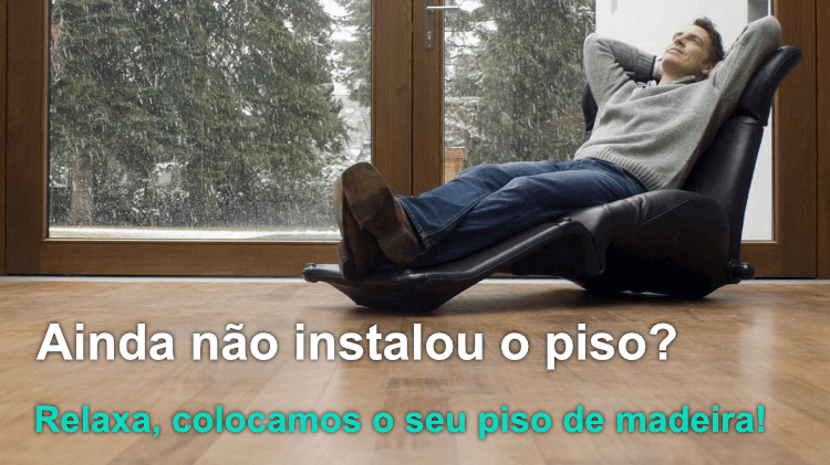 Piso de madeira reformado é outra coisa!