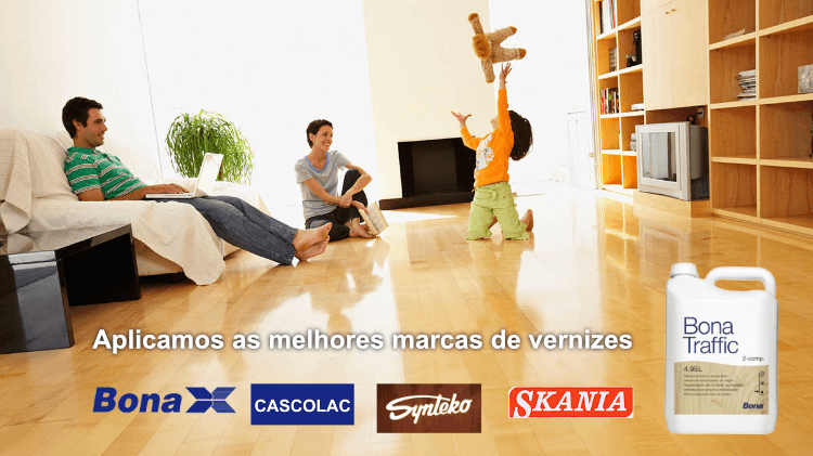 Piso de madeira reformado é outra coisa!